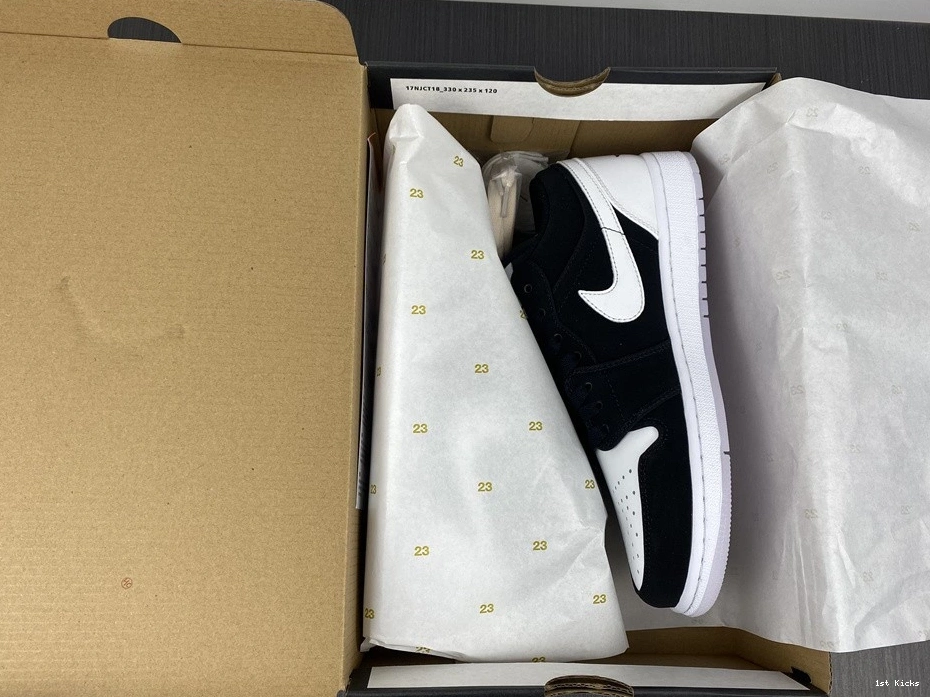 1 DH6931-001 White Air Black Jordan Low 0312